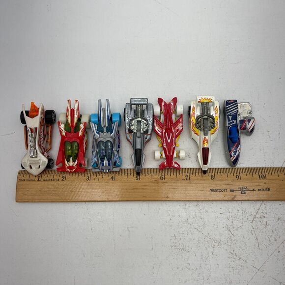 Mixed Mattel Hot Wheels Acceleracers / Mystery Models / Flyin Aces Lot of 7 - Picture 16 of 16